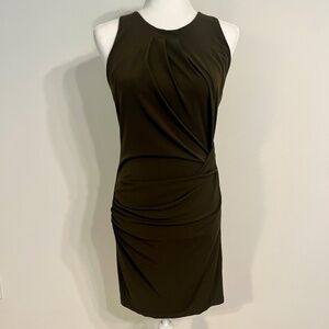 NEW Michael Kors Olive Brown Cocktail Dress - WITH TAG
